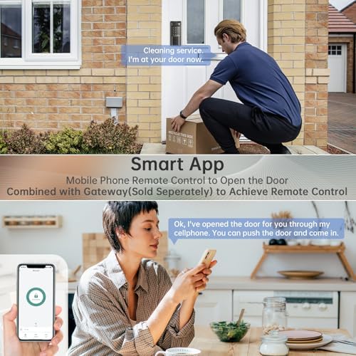 Ironzon Smart Deadbolt Lock - 5-in-1 Secure Door Lock