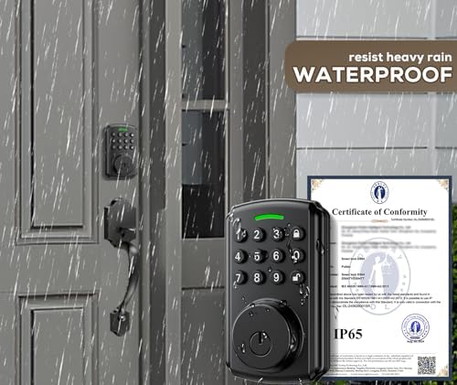 Chautday Smart Keyless Door Waterproof Alexa