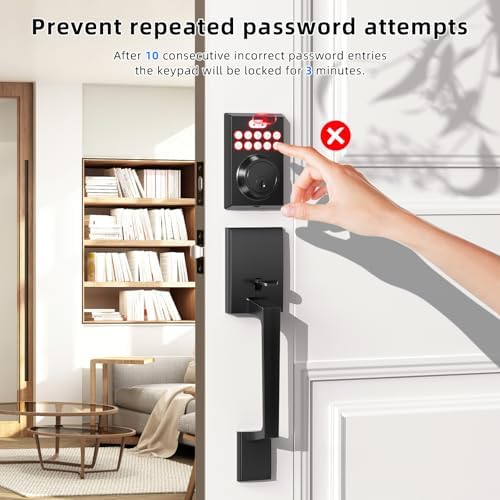 Secure Front Door Lock Set