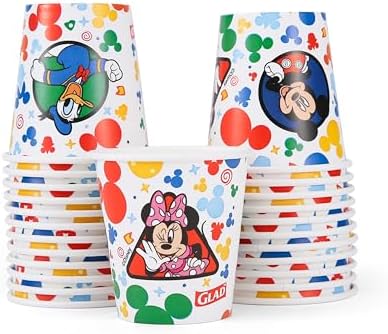 Glad for Kids Disney 24-Pack Disposable Rinsing Cups
