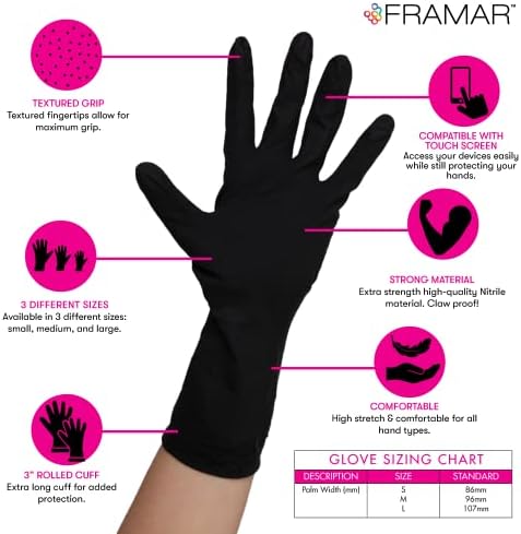 Nitrile Gloves for Cleaning and More