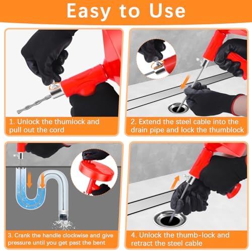 10-in-1 Drain Cleaner Kit