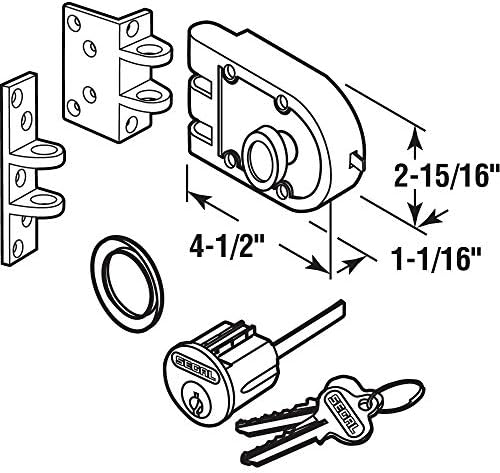 Deadbolt Set for Home Security
