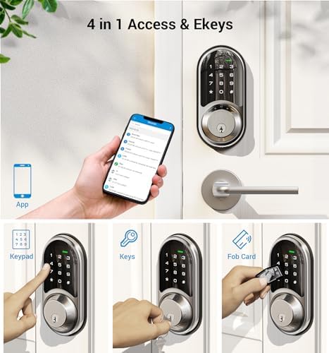 Smart Lock w 5 in 1 Keyless Entry