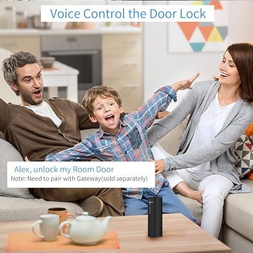 Harfo Smart Door Lock - 5-in-1 with Alexa Google Assistant