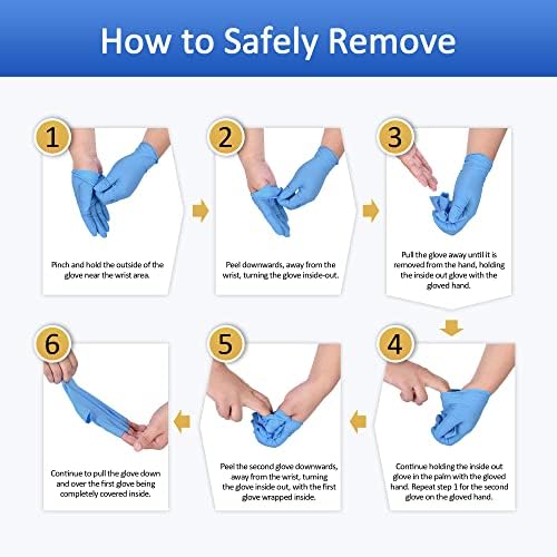Premium Nitrile Exam Gloves for Medical Cleaning