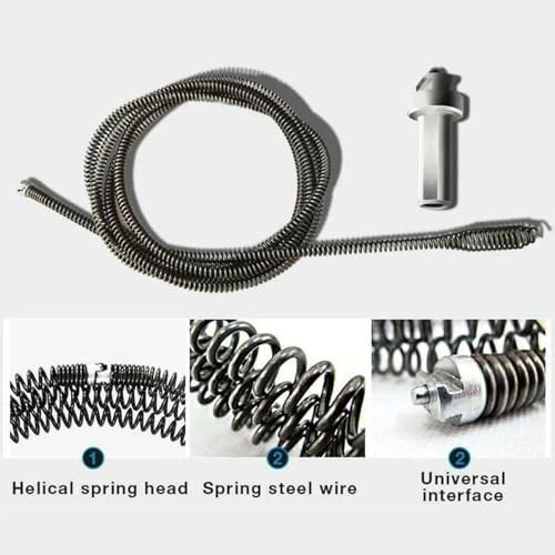 30-Inch Electric Drill-Driven Drain Auger Cable
