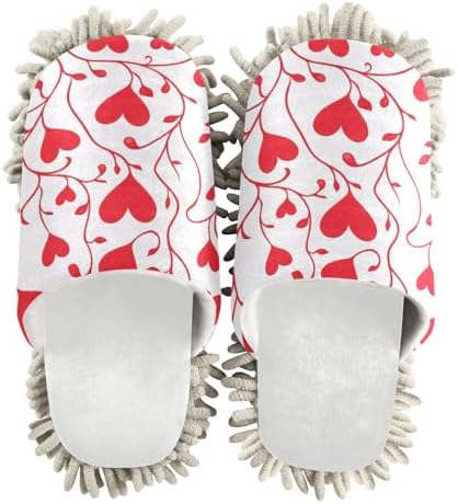 Burbuja Love Hearts Mop Slippers