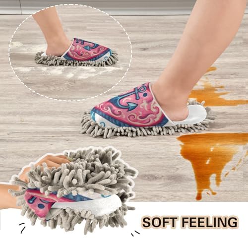 Burbuja ValentineHeart Mop Slippers Perfect Mates for Living