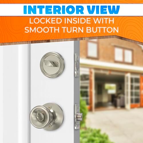 2-Piece Mobile Home Door Knobs Set