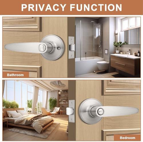 Probrico Privacy Door Levers Set