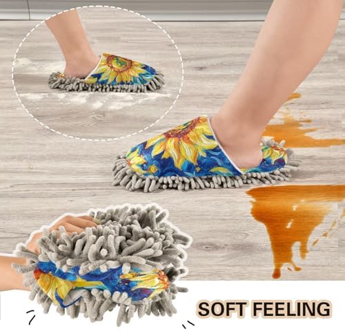 Upgrade Microfiber Mop Slipper for MenWomen