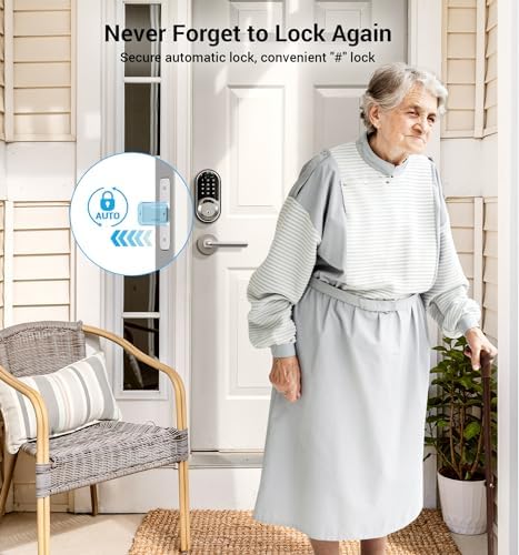 Smart Lock w 5 in 1 Keyless Entry