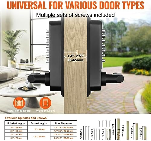 VEVOR Mechanical Keyless Entry Door Lock Outdoor Door Lock Set