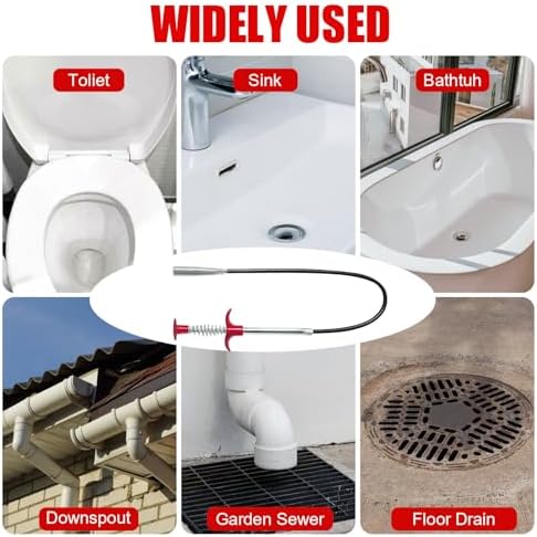 Qwatuy Drain Snake Hair Remover