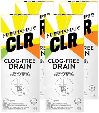 CLR Clog-Free Drain for Sinks and Showers