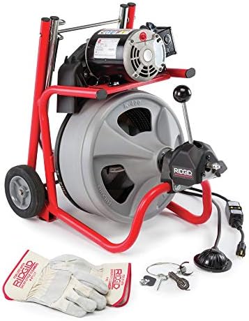 Effortlessly Clean Drains with the RIDGID 26998 K-400 Drain Cleaning Kit
