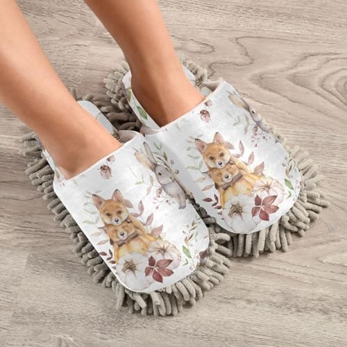 Essential Microfiber Mop Slippers for woodland Animal Lovers