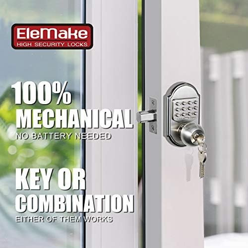 Secure Keyless Door Lock 304 Stainless Steel