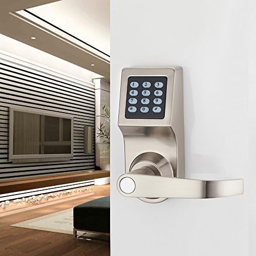 HAIFUAN Digital Door Lock Remote Code with Reversible Design