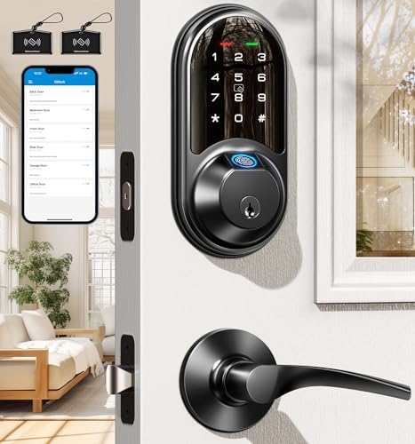 Secure Front Door with Keyless Entry