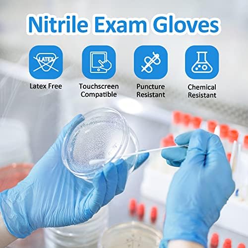 Reliable Nitrile Exam Gloves for Medical Cleaning