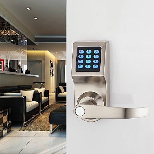HAIFUAN Digital Door Lock Remote Code with Reversible Design