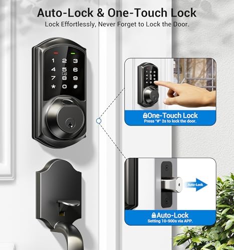 Veise Fingerprint Smart Lock for Front Door