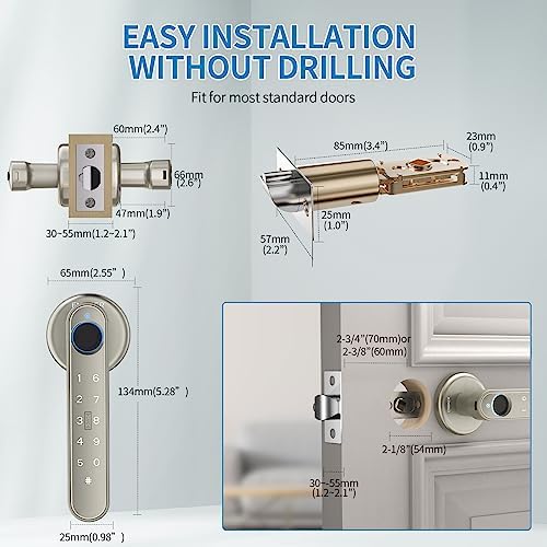 Intelli-Lock Pro Fingerprint Door Unlock System