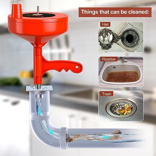 35ft Drain Snake Professional Drain Cleaning Tool