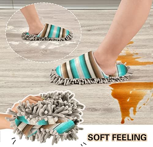 Ultra-Soft Microfiber House Slippers for Men Women - Washable Durable Effective
