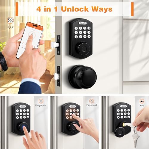Lock It Up Smart Keyless Door Lock with Advanced Security Features