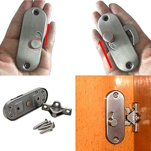 KAFENDA 90-Degree Sliding Barn Door Latch