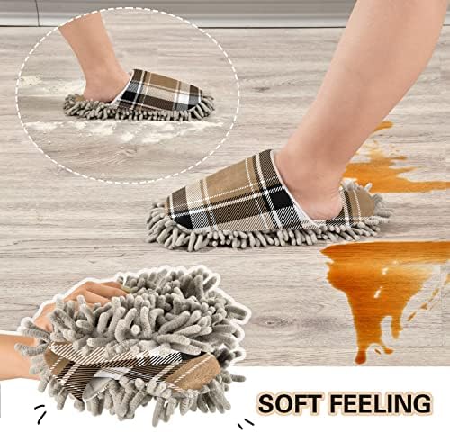 Kigai Microfiber Mop Slipper Soft Easy to Clean and Durable