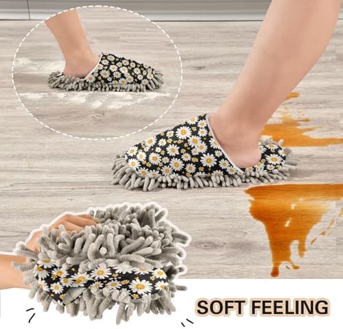 FLildon Microfiber Mop Slippers
