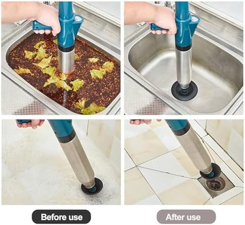 Meideli 360 PlungeBlaster Multi-Drain Unclogger