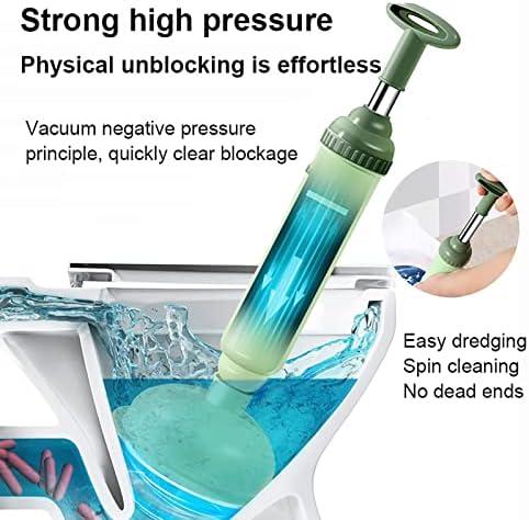 High-Pressure Dredge Drain Unblocker Green