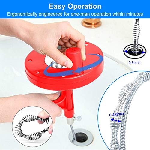Forlivese Drain Clog Remover Kit for Efficient Plumbing Solutions