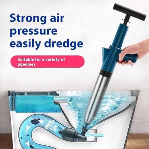 Ergonomic Pneumatic Floor Drain Unclogging Tool