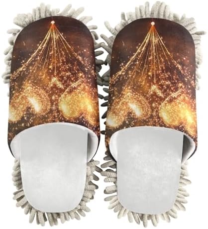 Perfectly Padded Microfiber Mop Slippers