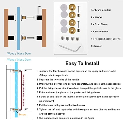 Sturdy Solid Log Door Handle