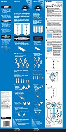48-Inch Bi-Fold Door Hardware Set by Hillman
