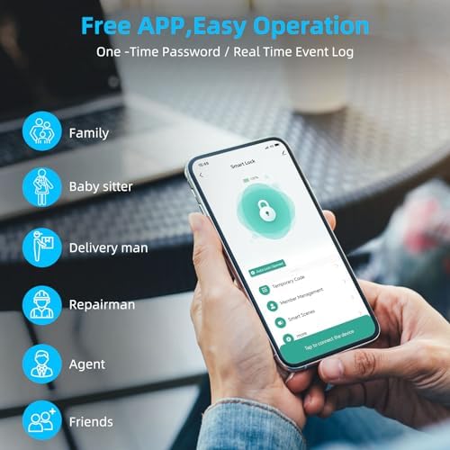Miuedo Smart Deadbolt Lock Set - Secure Your Home