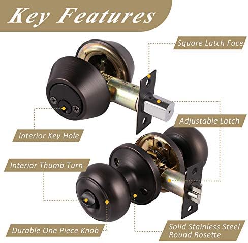 Easy Set Entry Door Knob