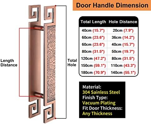 Sturdy Entry Door Handle Set with Stainless Steel