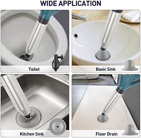 Sturdy Durable drain plunger High Pressure Effector Expert for Kitchen Restroom