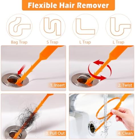 10-in-1 Drain Cleaner Kit
