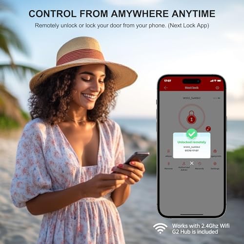 Hornbill Keypad Wi-Fi Door Lock with Alexa Google Home