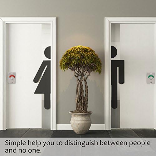 Fdit Latch Indicator Lock Stainless Steel Bolt bathroom toilet privacy
