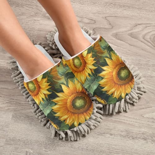Burbuja Sunflowers Mop Slippers Design Your Perfect Daily Use